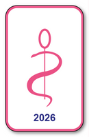 Self-adhesive Sticker - Caduceus 2023 Vignette for Window Windscreen - V6 