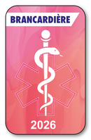 Self-adhesive Sticker - Caduceus 2023 Vignette for Window Windshield - V7 