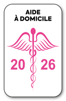 Selbstklebender Aufkleber – Caduceus 2023 Vignette für Windschutzscheiben-Fensteraufkleber – V8 