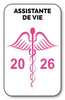 Selbstklebender Aufkleber – Caduceus 2023 Vignette für Windschutzscheiben-Fensteraufkleber – V8 