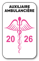 Selbstklebender Aufkleber – Caduceus 2023 Vignette für Windschutzscheiben-Fensteraufkleber – V8 