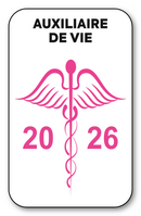 Selbstklebender Aufkleber – Caduceus 2023 Vignette für Windschutzscheiben-Fensteraufkleber – V8 