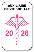 Selbstklebender Aufkleber – Caduceus 2023 Vignette für Windschutzscheiben-Fensteraufkleber – V8 