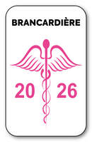 Selbstklebender Aufkleber – Caduceus 2023 Vignette für Windschutzscheiben-Fensteraufkleber – V8 