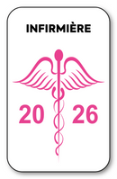 Selbstklebender Aufkleber – Caduceus 2023 Vignette für Windschutzscheiben-Fensteraufkleber – V8 