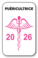 Selbstklebender Aufkleber – Caduceus 2023 Vignette für Windschutzscheiben-Fensteraufkleber – V8 