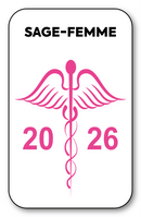 Selbstklebender Aufkleber – Caduceus 2023 Vignette für Windschutzscheiben-Fensteraufkleber – V8 