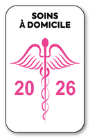 Selbstklebender Aufkleber – Caduceus 2023 Vignette für Windschutzscheiben-Fensteraufkleber – V8 