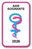 Autocollant Sticker - Vignette Caducée 2026 pour Pare Brise en Vitrophanie - V9