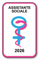 Autocollant Sticker - Vignette Caducée 2026 pour Pare Brise en Vitrophanie - V9