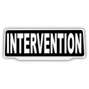 Clip Plaque Pare-Soleil Intervention Rétro-Réfléchissant Noir