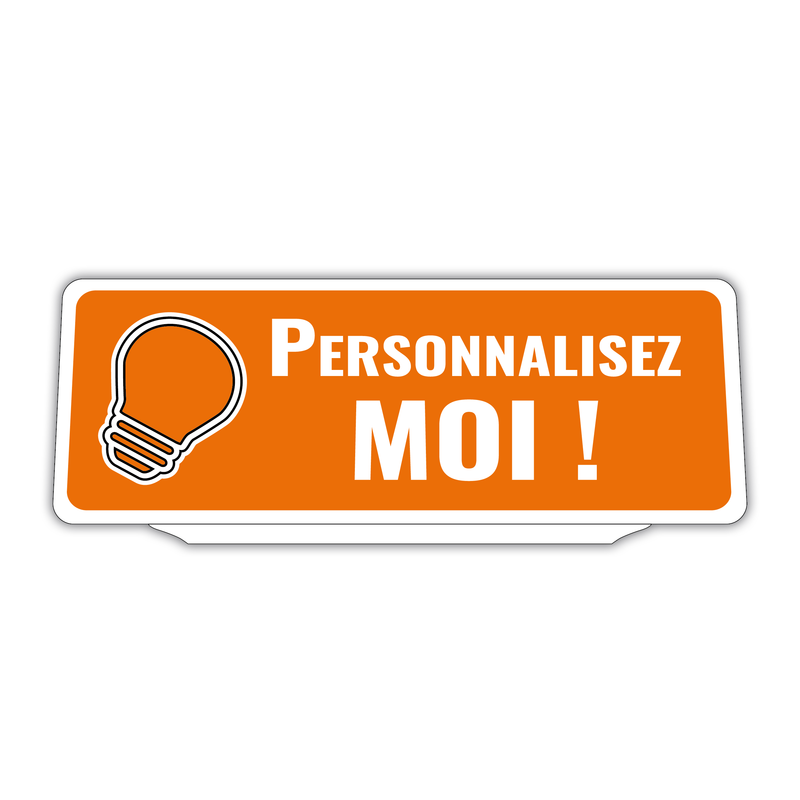 Clip Plaque Pare-Soleil Kinésithérapeute Soins à Domicile - Rétro-Réfléchissant Blanc