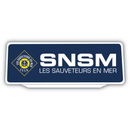 Clip Plaque Pare-Soleil SNSM Sauveteurs en Mer Rétro-Réfléchissant