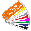 Clip Pannello in plastica per Visiera parasole Auto Personalizzato Riflettente