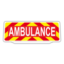 Clip Plaque Pare-Soleil Belge Voiture Ambulance Rétro-Réfléchissant