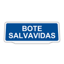 Clip Panel Plástico Visiera Parasol Para Coche Bote Salvavidas Retroreflective