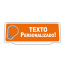 Clip Panel Plástico Visiera Parasol Para Coche Personalizado Retroreflective