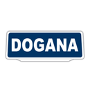 Clip Pannello in plastica per Visiera parasole Auto Dogana Riflettente Blu