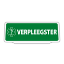 Clip Auto Zonneklep Bord Reflecterende met Verpleegster tekst