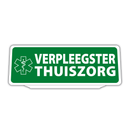 Clip Auto Zonneklep Bord Reflecterende met Verpleegster - thuiszorg tekst