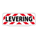 Clip Auto Zonneklep Bord Reflecterende met Levering tekst