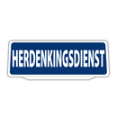 Clip Auto Zonneklep Bord Reflecterende met Herdenkingsdienst tekst