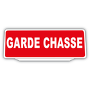 Clip Plaque Pare-Soleil Garde Chasse Rétro-Réfléchissant