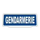 Clip Plaque Pare-Soleil Voiture Gendarmerie Rétro-Réfléchissant